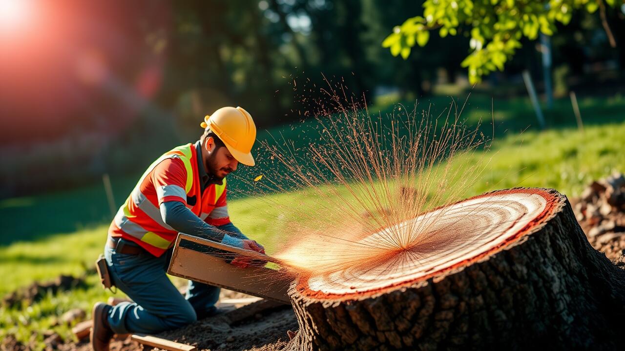 How do I quote a stump removal?