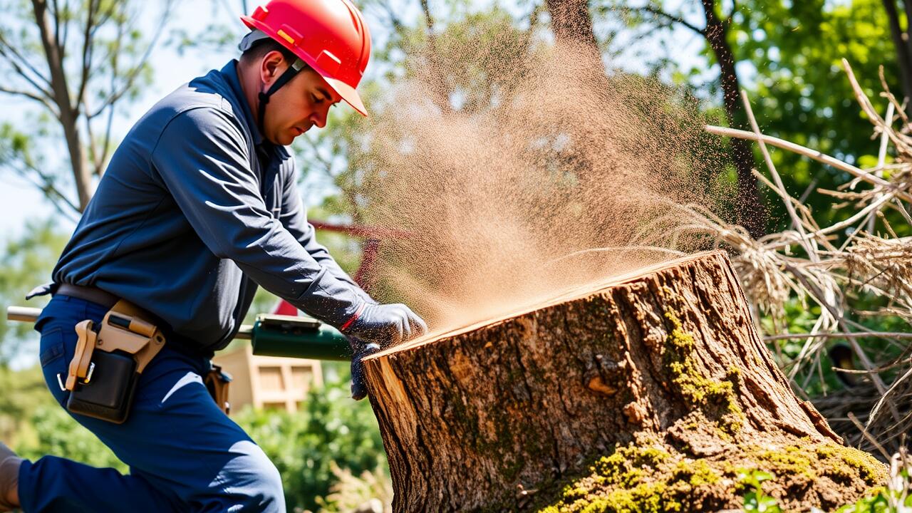 How long does it take to grind a 24 inch stump?