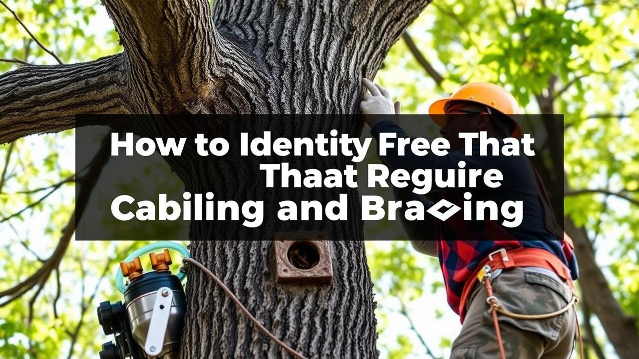 How to Identify Trees That Require Cabling and Bracing