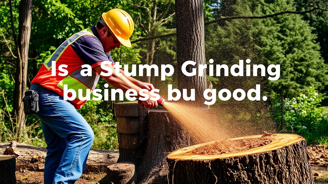 Is a stump grinding business a good idea?