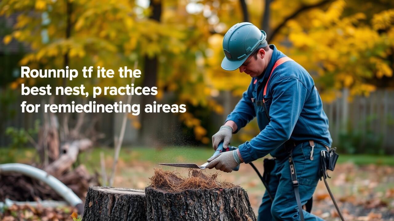 Roundup of the best practices for stump grinding in residential areas