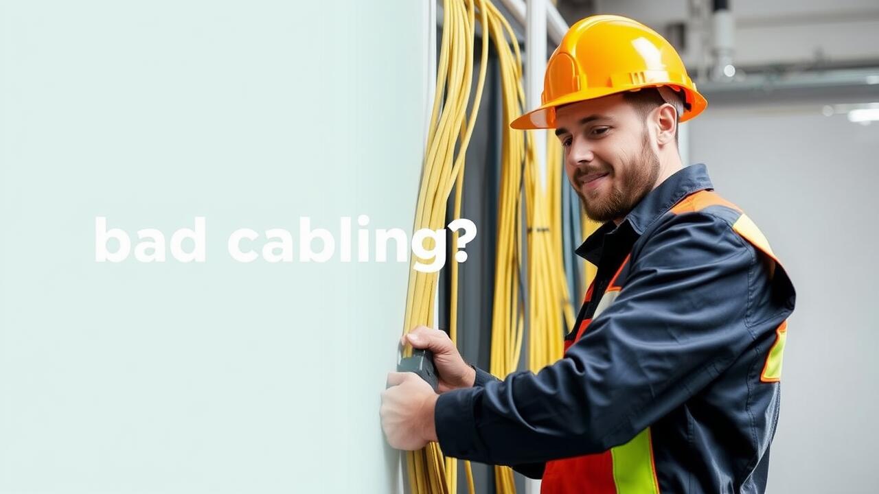 What is bad cabling?