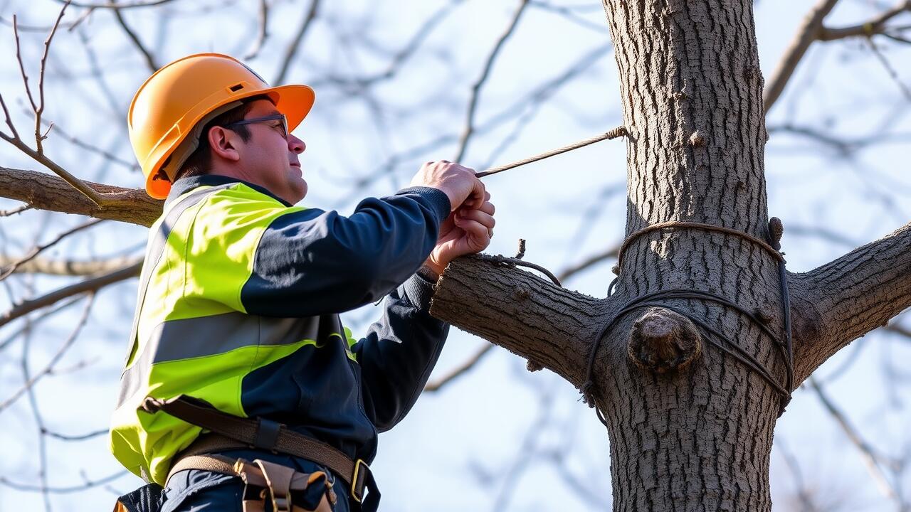 Why Professional Installation of Tree Cabling and Bracing is Important